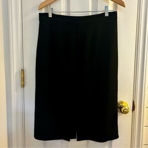 Tibi black pencil skirt size 10